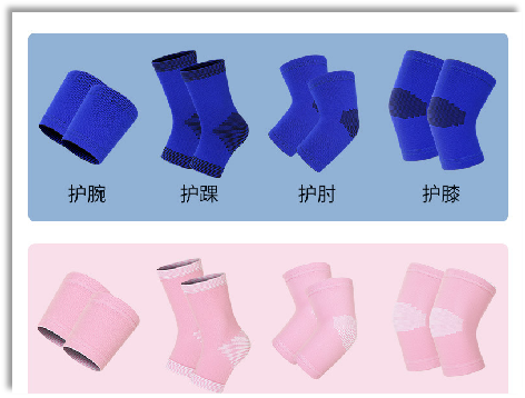 兒童運動護膝、護肘、護腕